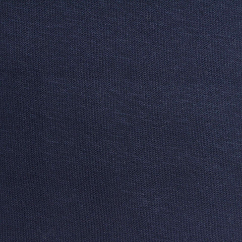 Dark Blue Marl Velvet, Poly-Cotton
