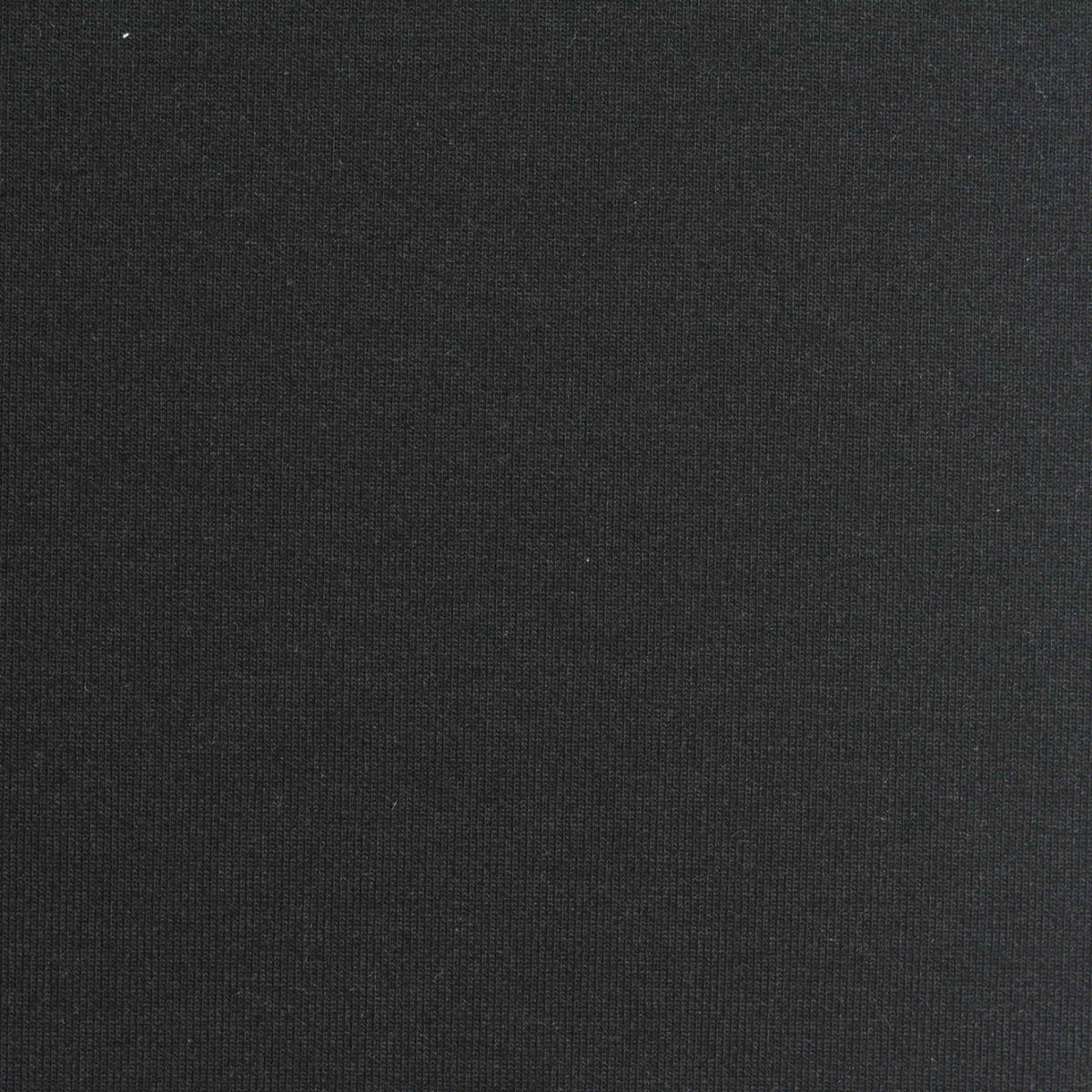 Polyester Viscose Stretch Scuba Knit Fabric, 380 gsm, 160 cm — Black, ref EF-267469