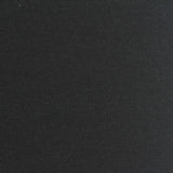 Polyester Viscose Stretch Scuba Knit Fabric, 380 gsm, 160 cm — Black