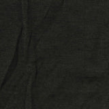100% Wool Jersey Knit Fabric, 150 gsm, 133 cm — Black