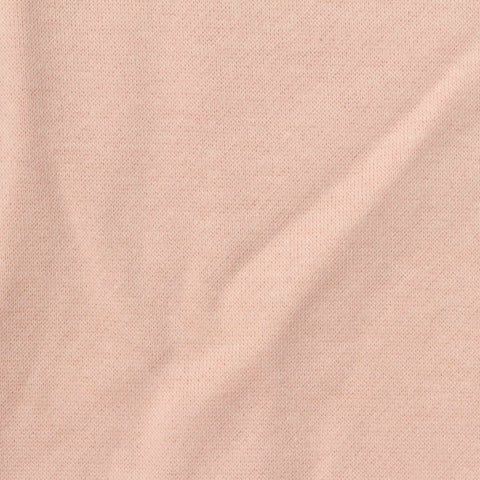 Cotton Polyester French Terry Fabric, 260 gsm, 175 cm — Pink