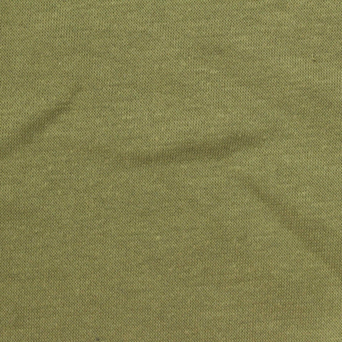Cotton Polyester French Terry Fabric, 260 gsm, 175 cm — Khaki