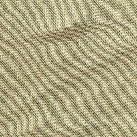 Polyester Viscose Stretch Scuba Knit Fabric, 230 gsm, 154 cm — Khaki
