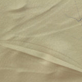 Polyester Viscose Stretch Scuba Knit Fabric, 230 gsm, 154 cm — Khaki