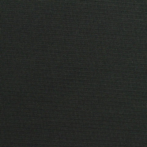 Polyester Stretch Rib Knit Fabric, 250 gsm, 186 cm — Black