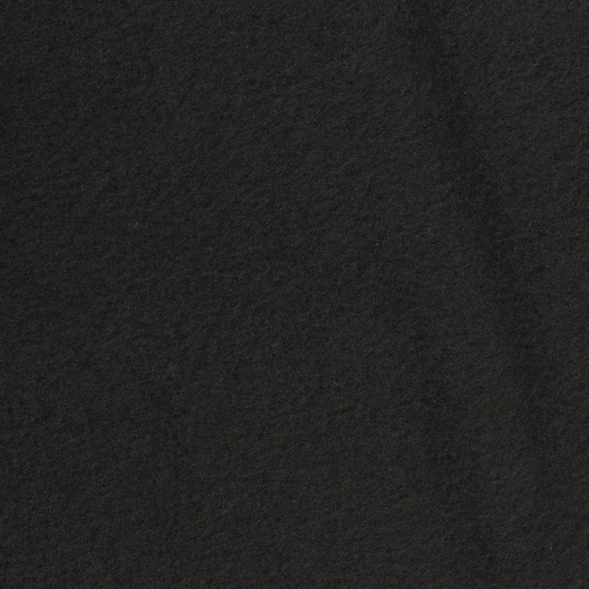 100% Polyester Fleece Fabric, 280 gsm, 150 cm — Black