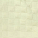 Beige Squares Fleece, Polyester