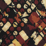 Brown Dots Milk Silk Knit, Polyester — texture
