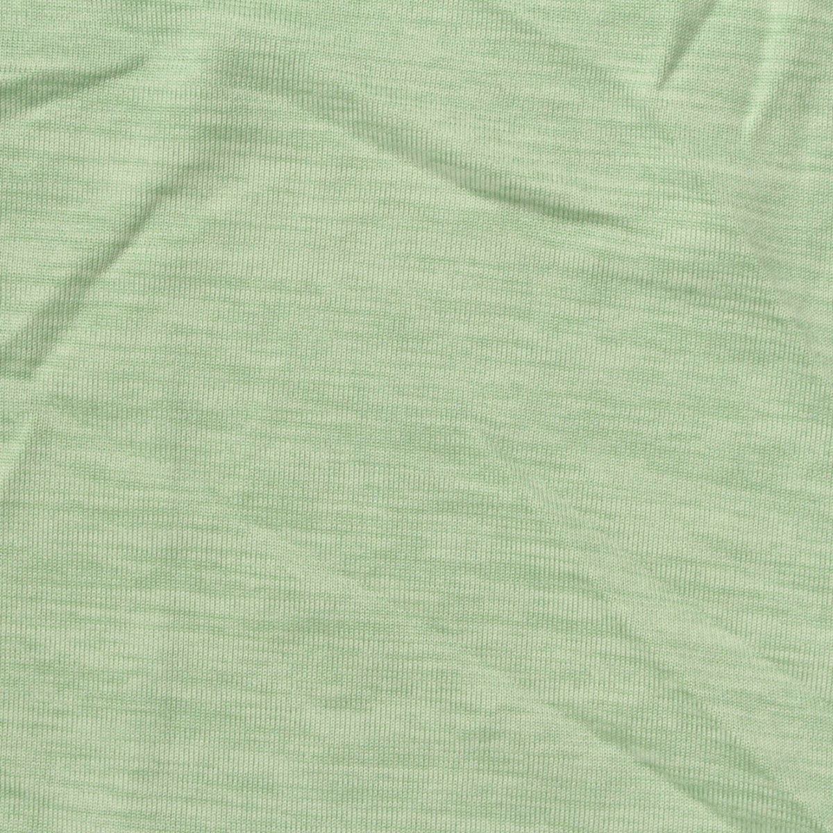 Light Green Marl Jersey Knit, Polyester, 180 gsm
