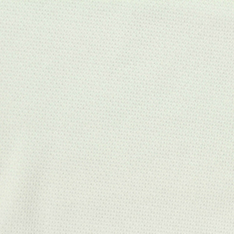Polyester Viscose Stretch Scuba Knit Fabric, 299 gsm, 157 cm — White