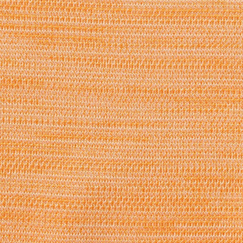 Orange Marl Jersey Knit, Polyester, 150 gsm
