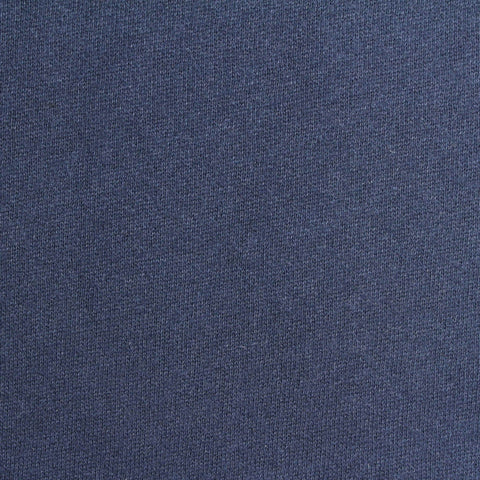 Blue Marl French Terry, Poly-Cotton, 298 gsm