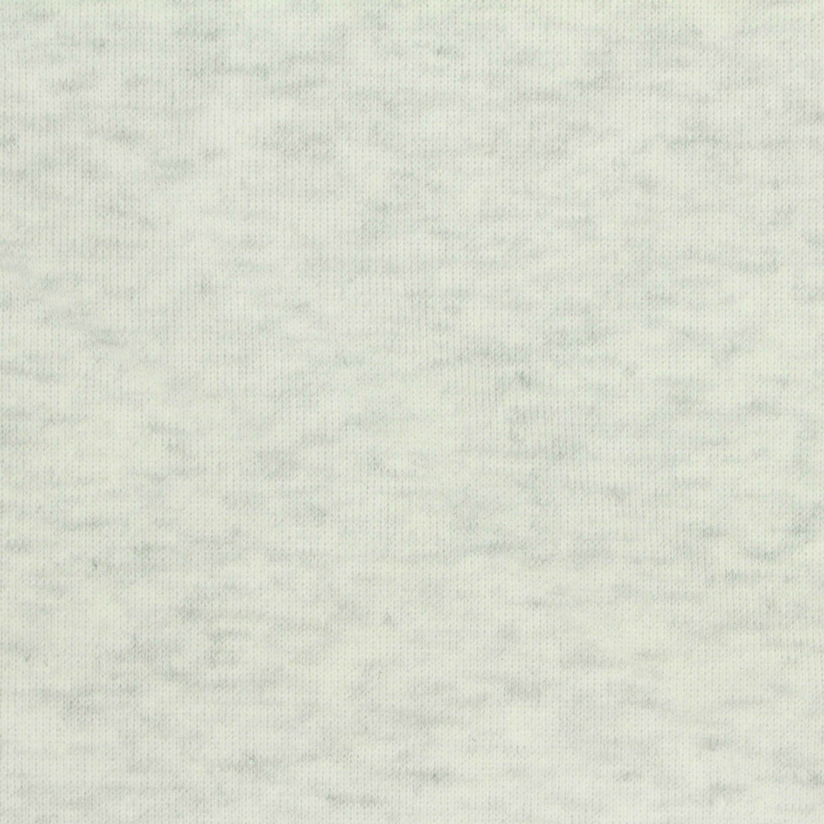 Light Grey Marl French Terry, Cotton-Poly, 180 gsm