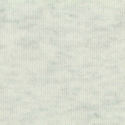 Light Grey Marl French Terry, Cotton-Poly, 180 gsm