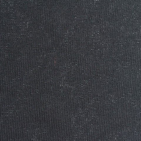 Dark Grey Marl Chunky Knit, Viscose-Poly, 245 gsm