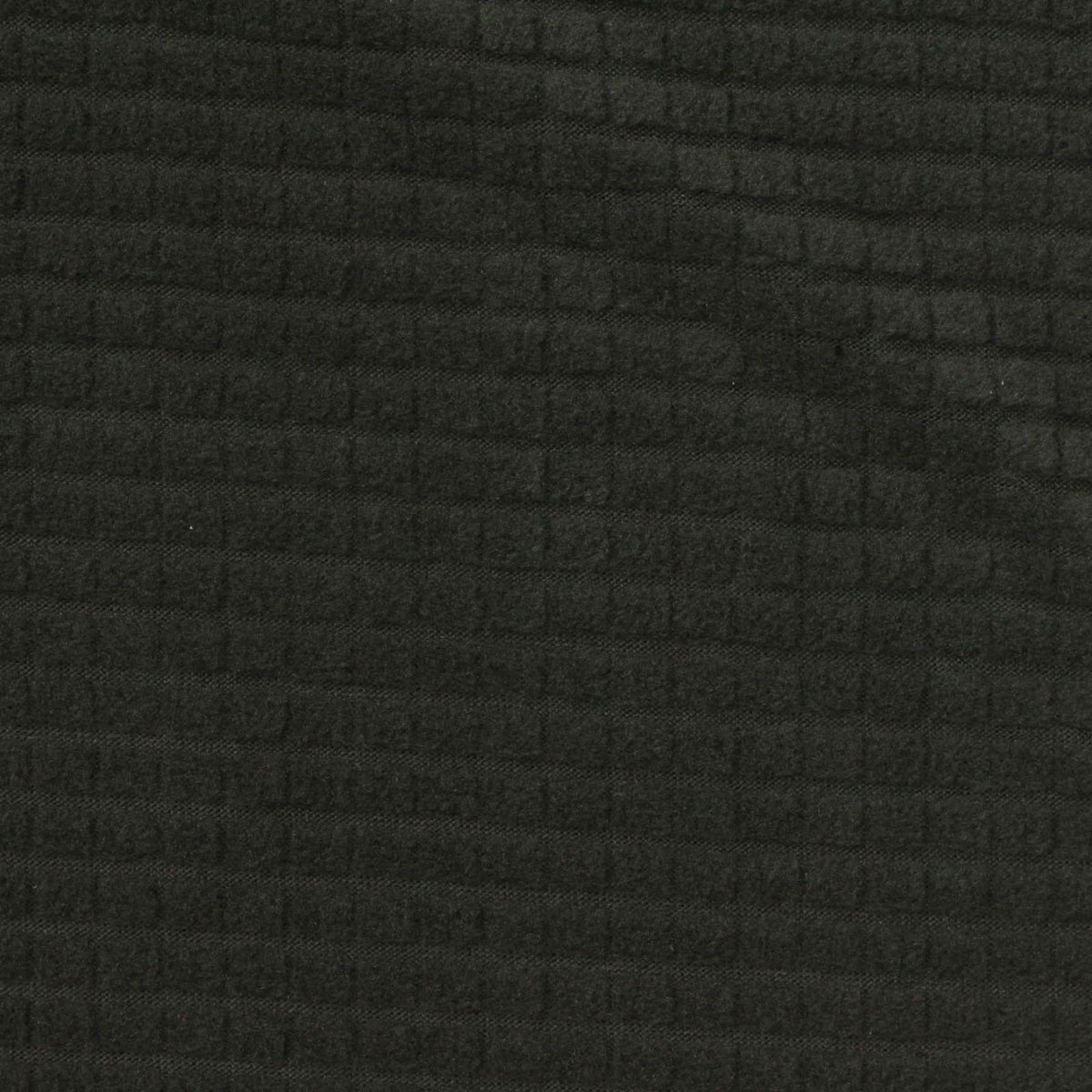 Dark Grey Grid Fleece, Polyester, 150 gsm