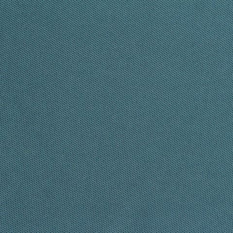 Polyester Stretch Piqué Knit Fabric, 170 gsm, 153 cm — Blue