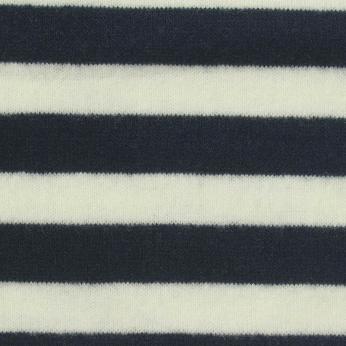 Navy Stripes Chunky Knit, Polyester