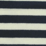 Navy Stripes Chunky Knit, Polyester