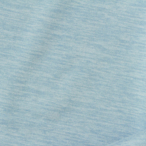 Light Blue Marl Jersey Knit, Polyester, 250 gsm