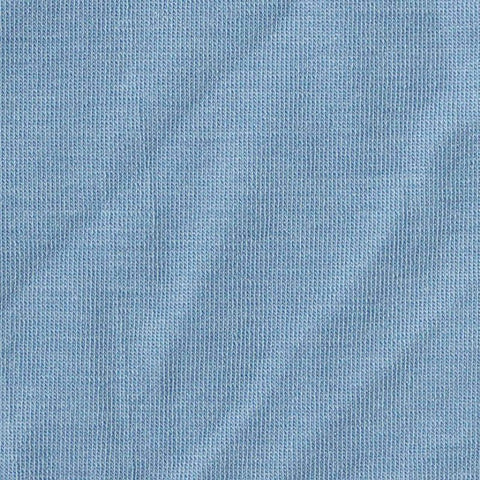 Polyester Tencel Lyocell Stretch Jersey Knit Fabric, 165 gsm, 140 cm — Blue