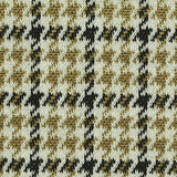 Black Houndstooth Jacquard, Poly-Viscose — texture