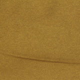 Cotton Stretch Rib Knit Fabric, 174 gsm, 130 cm — Khaki