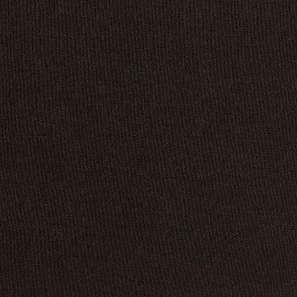 Brushed Cotton Polyester French Terry Fabric, 259 gsm, 195 cm — Brown