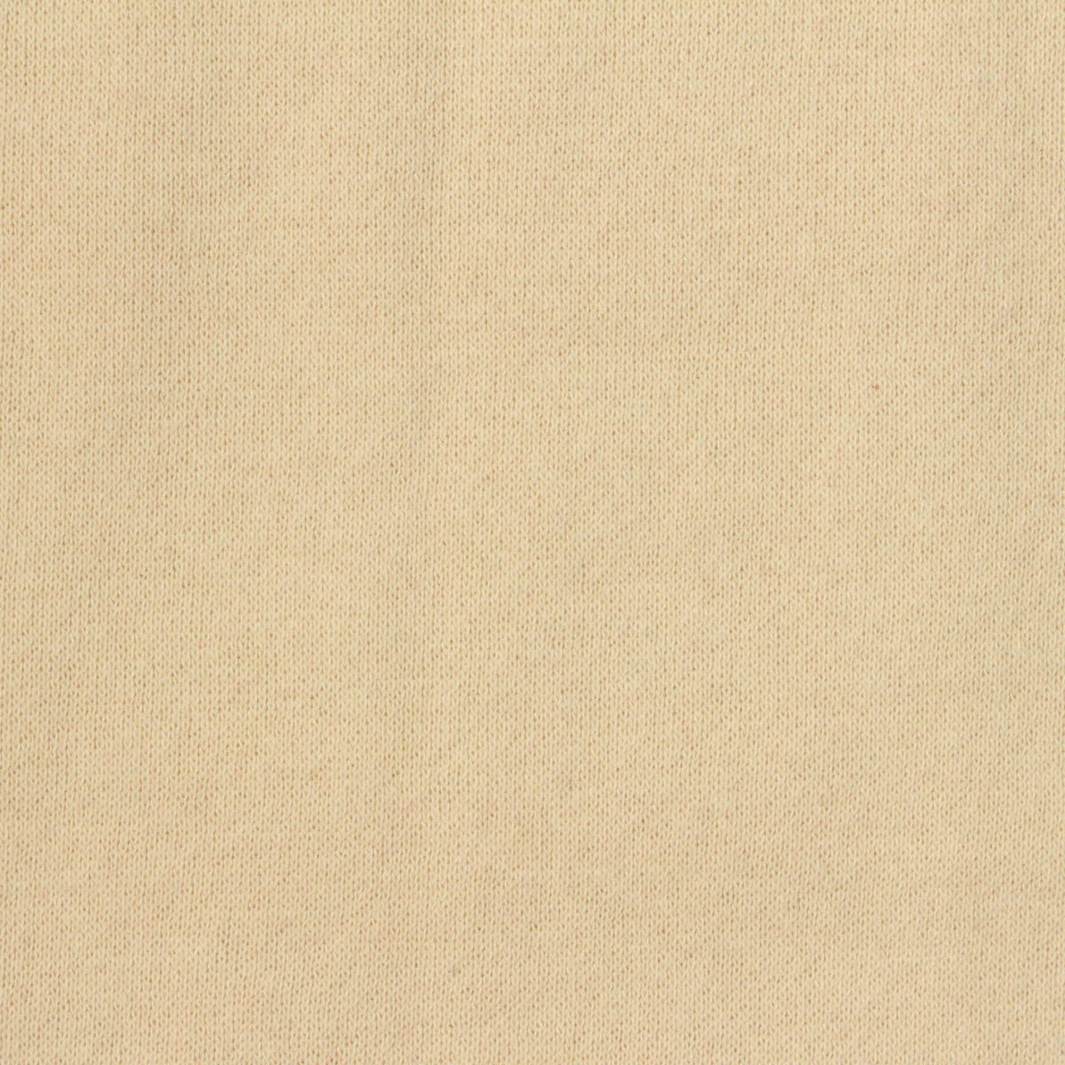 Brushed Cotton Polyester French Terry Fabric, 259 gsm, 195 cm — Beige