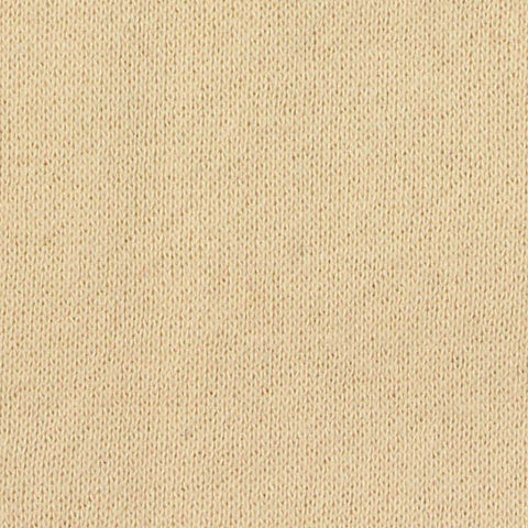 Brushed Cotton Polyester French Terry Fabric, 259 gsm, 195 cm — Beige