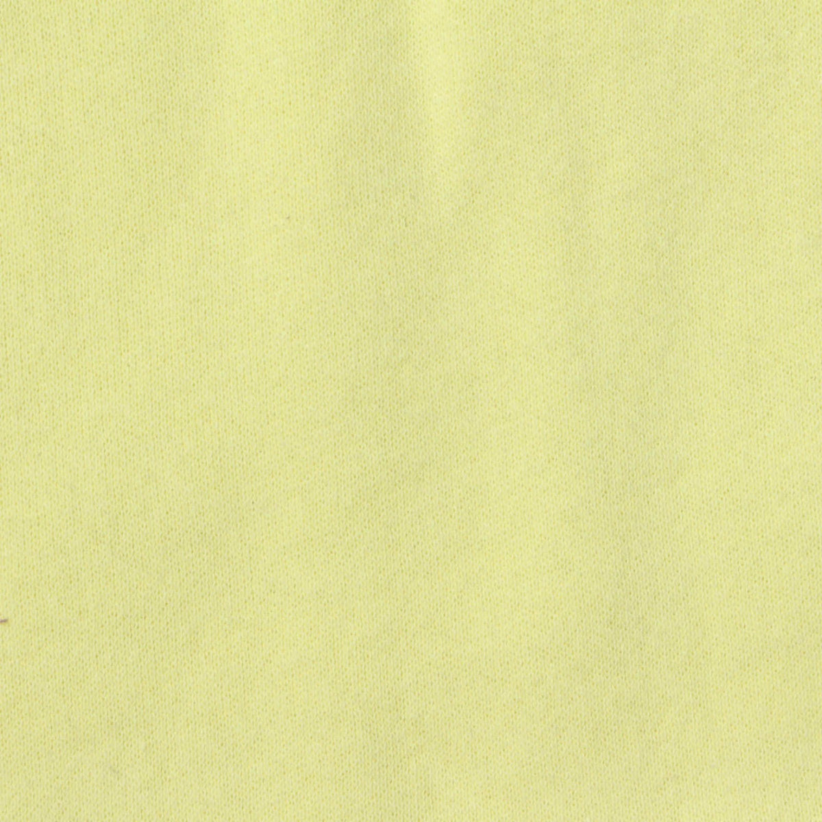 Brushed Cotton Polyester French Terry Fabric, 259 gsm, 195 cm — Yellow