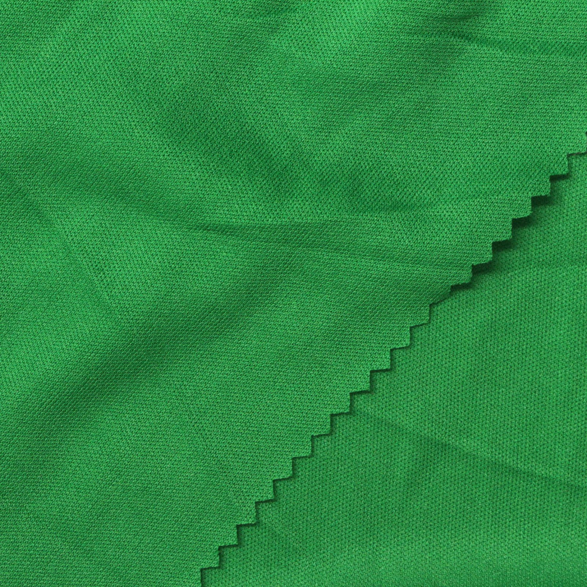 Bright Green Jersey Knit, Polyester