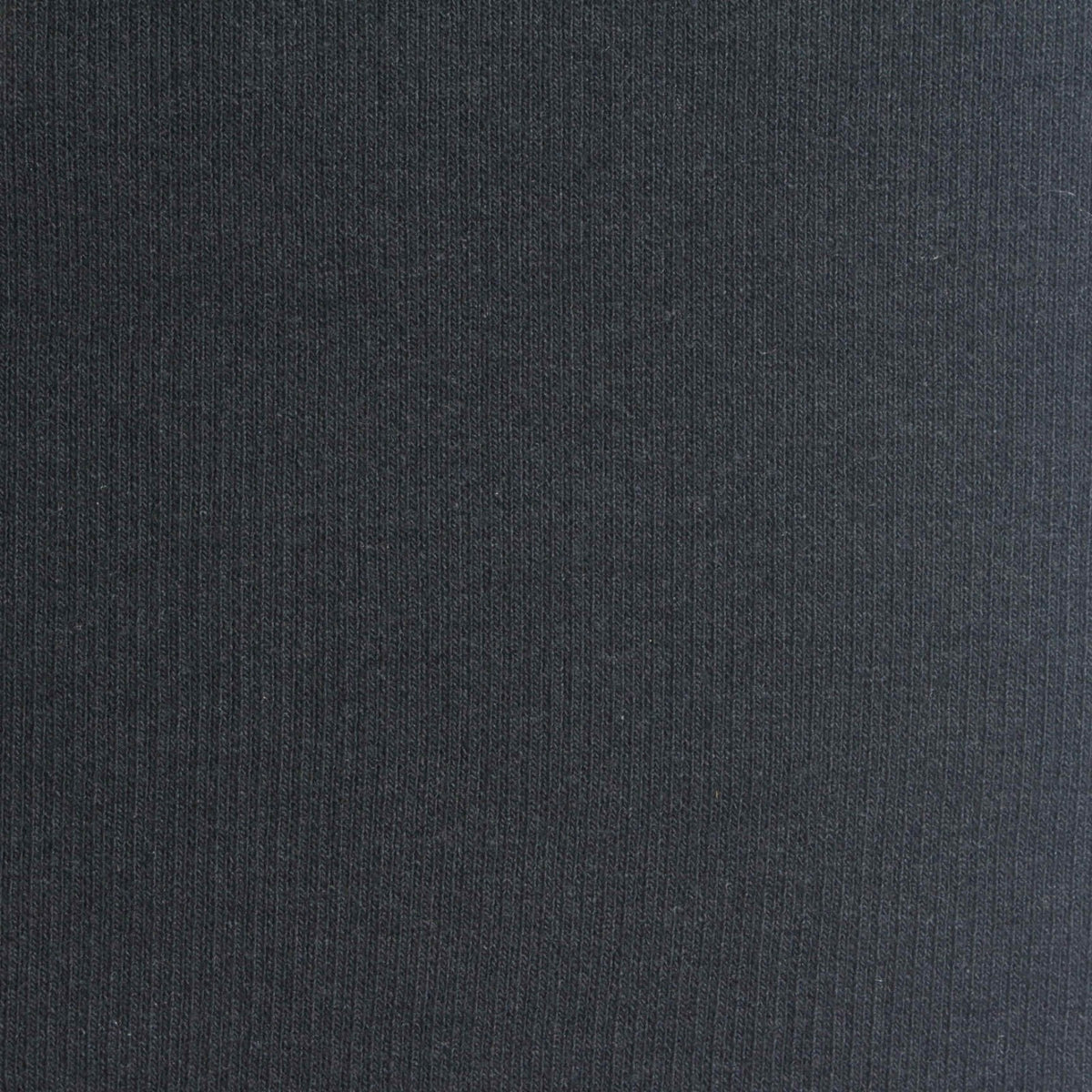 Cotton Polyester Stretch Rib Knit Fabric, 369 gsm, 145 cm — Navy