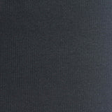 Cotton Polyester Stretch Rib Knit Fabric, 369 gsm, 145 cm — Navy