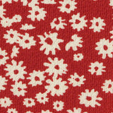 White Floral Chiffon, Polyester — texture