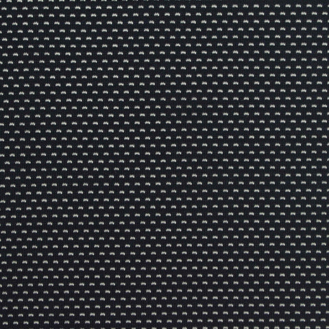 Jacquard Viscose Stretch Knit Fabric, 140 gsm, 160 cm — Navy