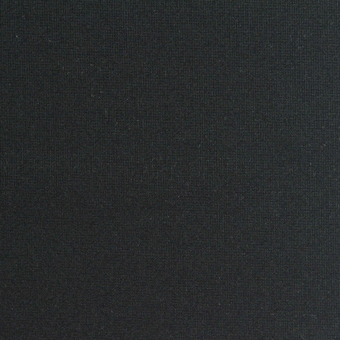 Scuba Knit Fabric, 310 gsm, 170 cm — Black