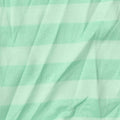 Yarn-Dyed Polyester Viscose Stretch Jersey Knit Fabric, 160 gsm, 170 cm — Green