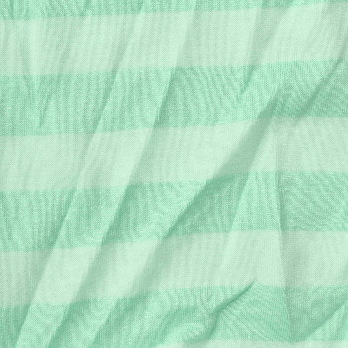 Yarn-Dyed Polyester Viscose Stretch Jersey Knit Fabric, 160 gsm, 170 cm — Green