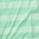 Yarn-Dyed Polyester Viscose Stretch Jersey Knit Fabric, 160 gsm, 170 cm — Green