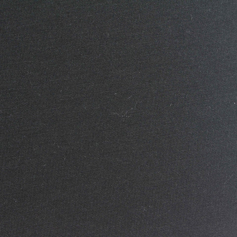 Scuba Knit Fabric, 320 gsm, 160 cm — Black, ref EF-267681