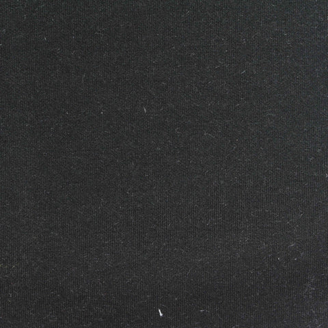 Scuba Knit Fabric, 390 gsm, 160 cm — Black, ref EF-267683