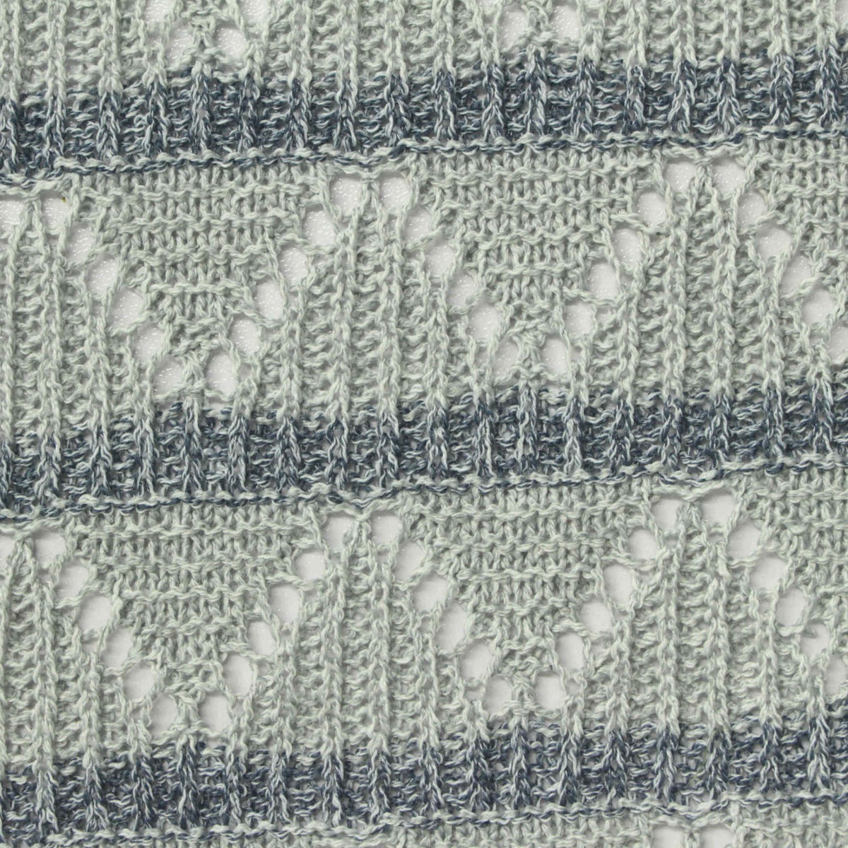 Green Bands Chunky Knit, Polyester