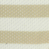 White Horizontal-Stripe Chunky Knit, Polyester