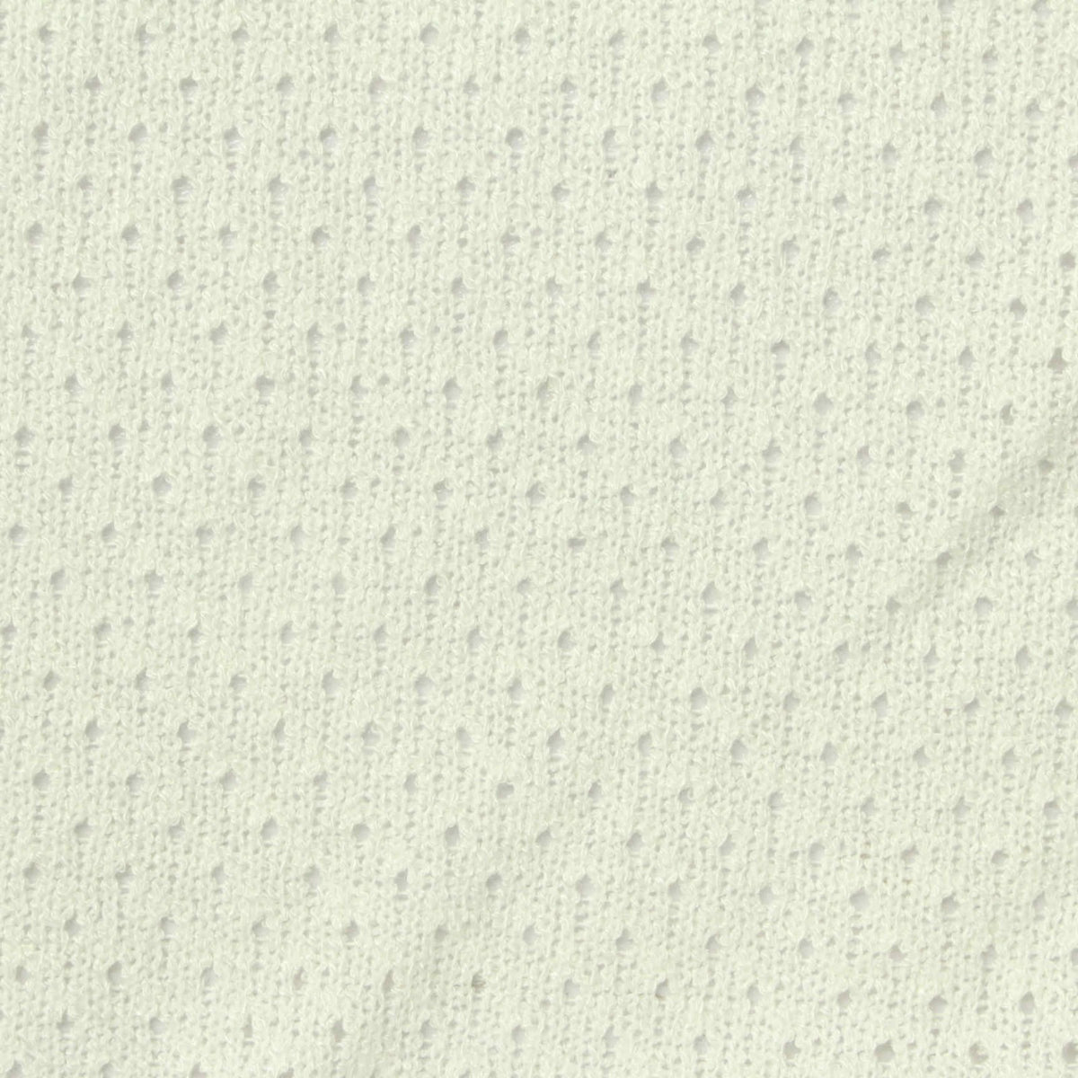 Off-White Openwork Chunky Knit, Poly-Viscose