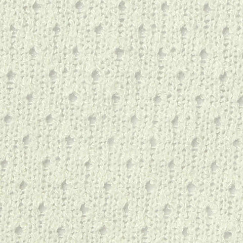 Off-White Openwork Chunky Knit, Poly-Viscose