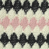 Black Diamond Chunky Knit, Poly-Cotton — texture
