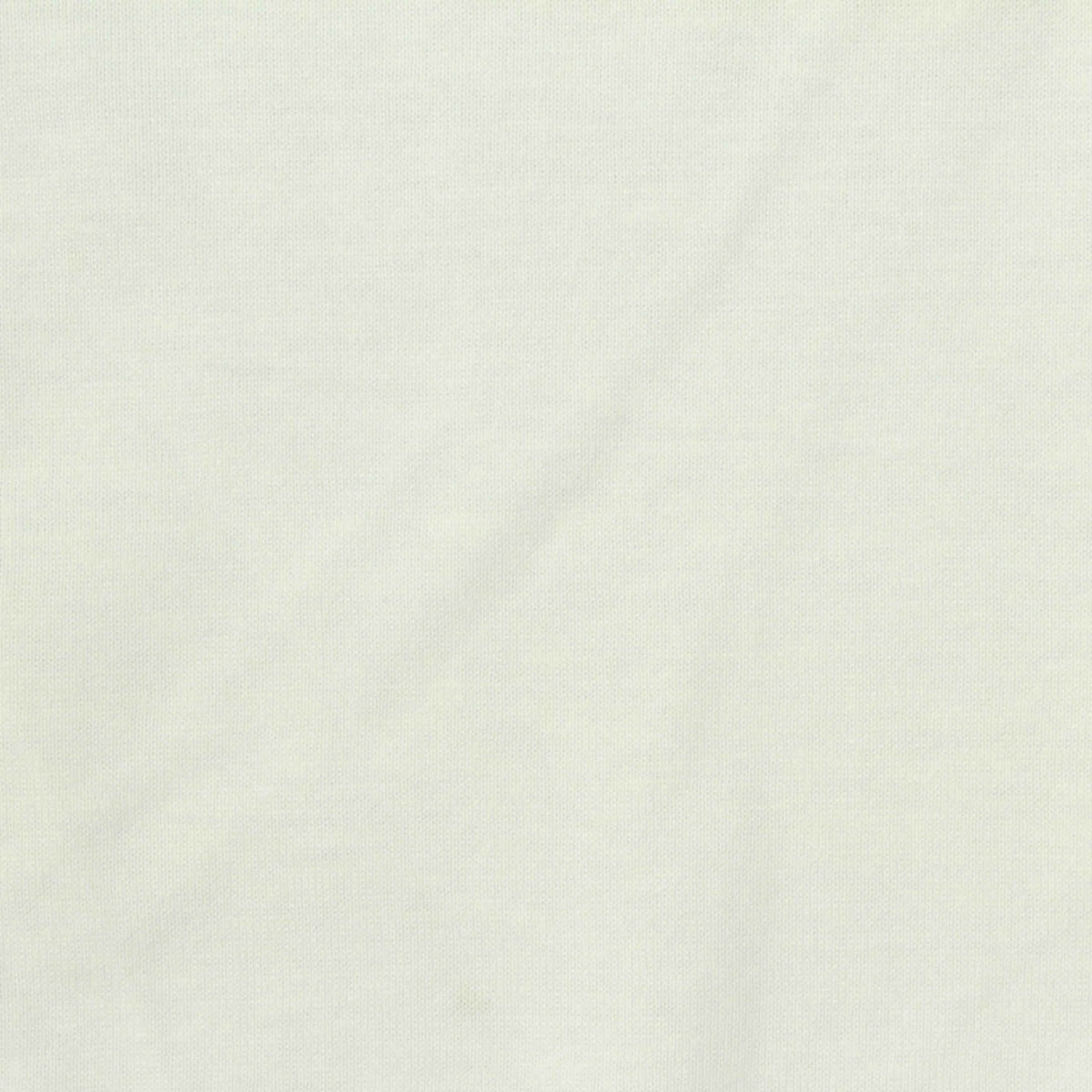 100% Cotton Jersey Knit Fabric, 160 gsm, 175 cm — White