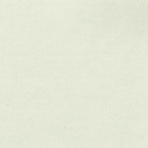 100% Cotton Interlock Knit Fabric, 185 gsm, 175 cm — White