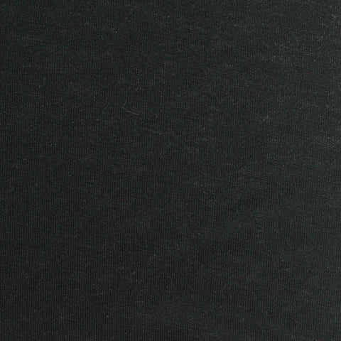 Polyester Viscose Jersey Knit Fabric, 170 gsm, 170 cm — Black